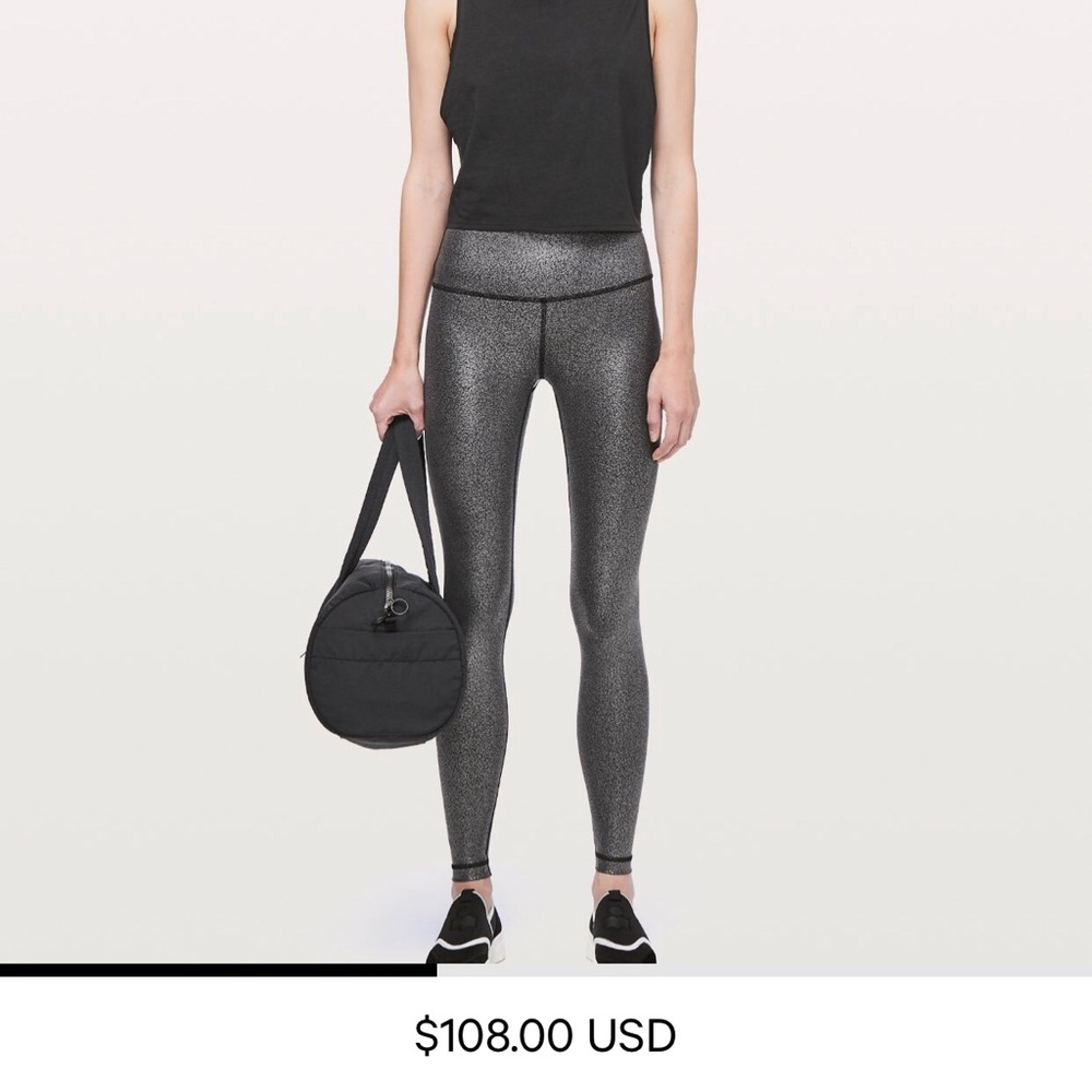 Lulu lemon high rise wunder under